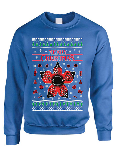Stranger Monster Ugly Christmas Adult Sweatshirt