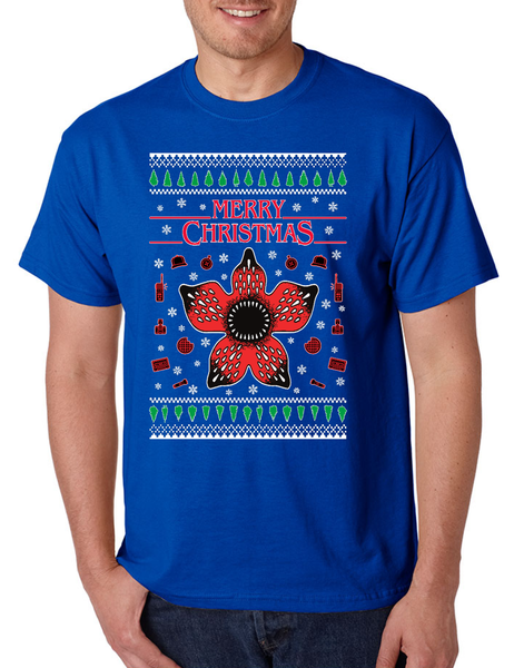 Stranger Monster Ugly Christmas Shirt Men's T Shirt