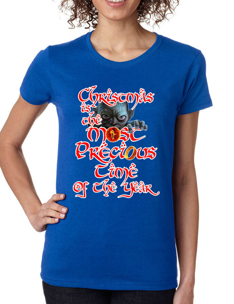 Women's T Shirt Christmas Is The Most Precious Time Holiday Gift Idea
