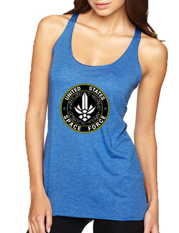 Women's Tank Top United States Space Force Tank USSF Love America