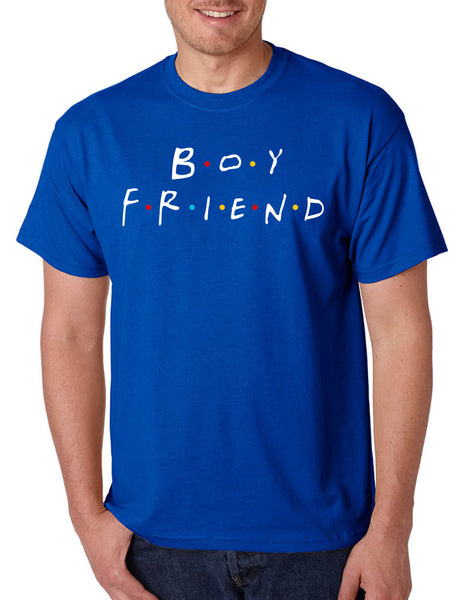 Men's T Shirt Boyfriend Love Friends Gift Popular Top Trendy Shirt