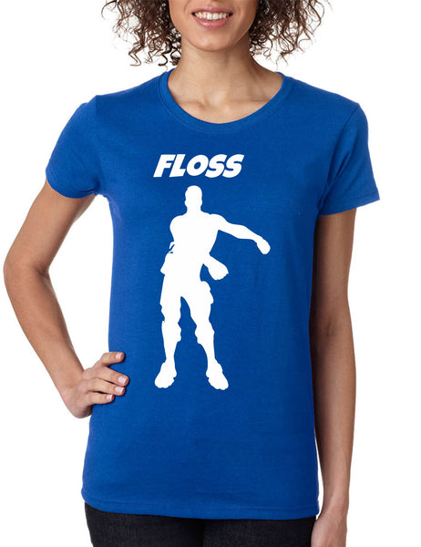 Women's T Shirt Floss White Flossing Dance Trendy Tee Dancer Gift