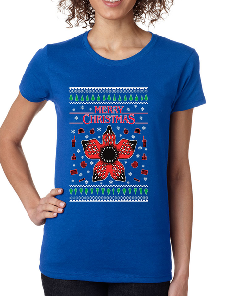 Stranger Monster Ugly Christmas Women's T Shirt