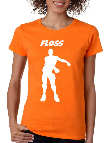 Women's T Shirt Floss White Flossing Dance Trendy Tee Dancer Gift