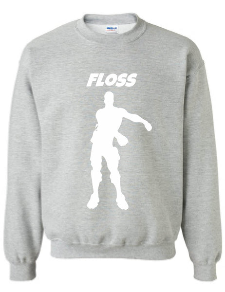 Adult Sweatshirt Floss White Flossing Trending Dance Gift Dancer Top