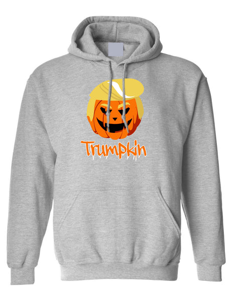 Adult Hoodie Trumpkin Trending Halloween Trump Funny Pumpkin Top