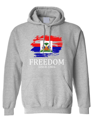 Adult Hoodie Haiti Freedom Since 1804 Haitian Top Love Haiti Gift