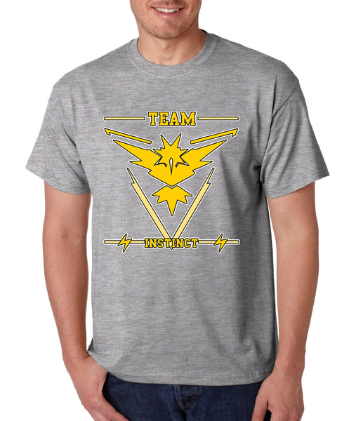 Men's T Shirt Team Instinct Yellow Team Shirt