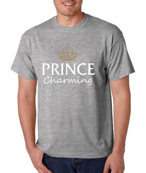 Men's T Shirt Prince Charming Cool Funny Humor Top - ALLNTRENDSHOP - 6