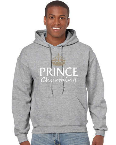 Men's Hoodie Prince Charming Cool Funny Humor Top - ALLNTRENDSHOP - 1