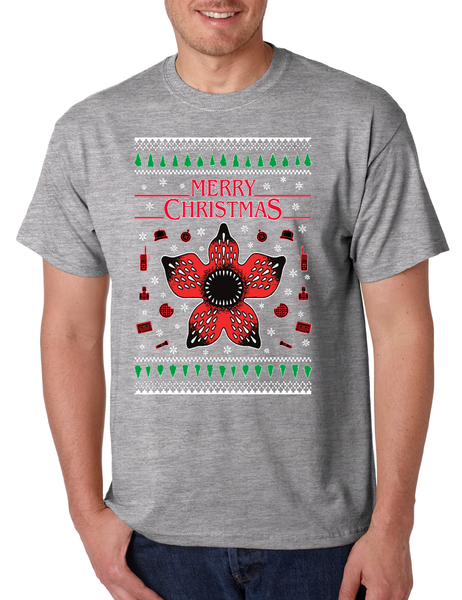 Stranger Monster Ugly Christmas Shirt Men's T Shirt