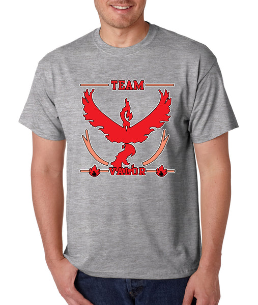 Men's T Shirt Team Valor Red Team Shirt