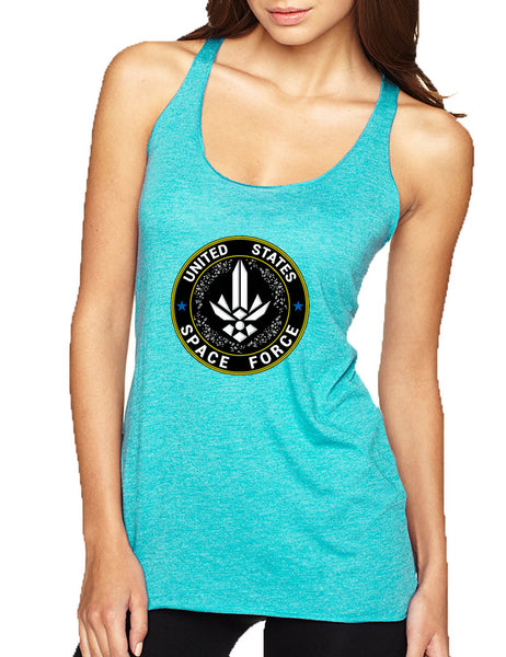 Women's Tank Top United States Space Force Tank USSF Love America