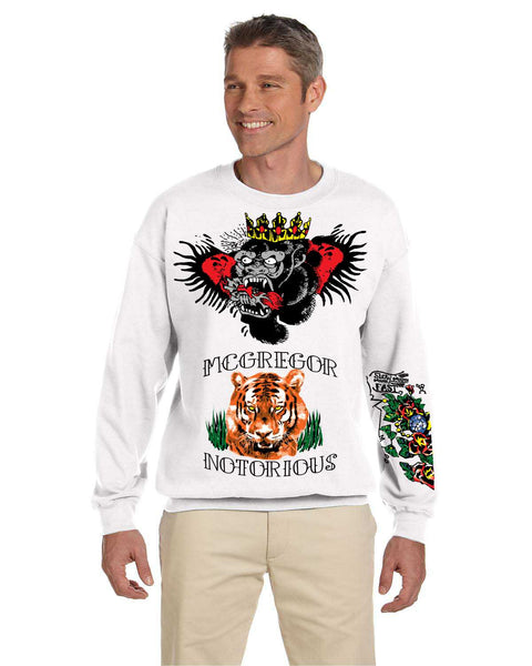 Men's Sweatshirt Conor Mcgregor Tattoos Inspired Cool Top
