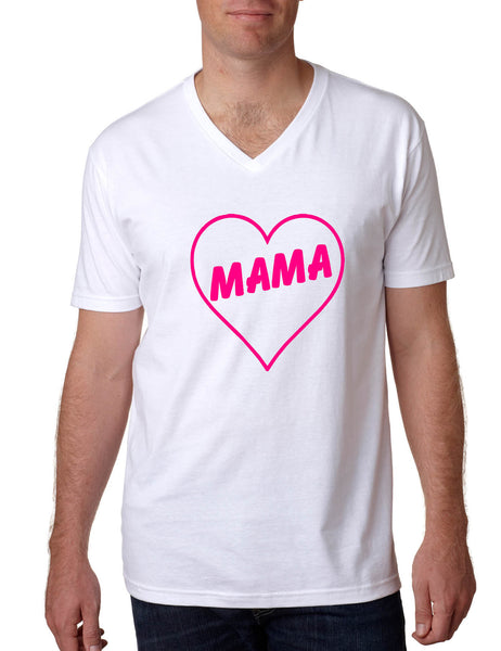 Men's V Shirt Mama Trendy Shirt Hot Tee Cool Gift