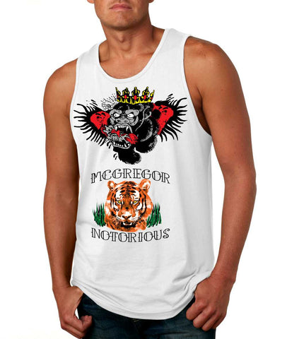 Men's Tank Top Conor Mcgregor Inspired Tattoos