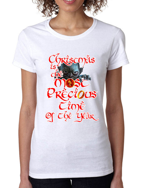 Women's T Shirt Christmas Is The Most Precious Time Holiday Gift Idea