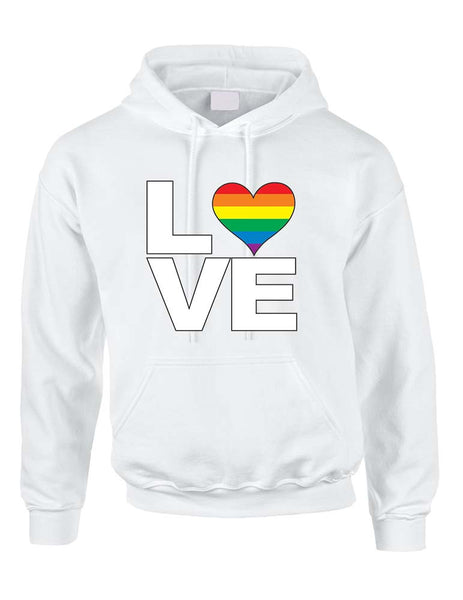 Love pride gays lesbians women hooded sweatshirt - ALLNTRENDSHOP - 2