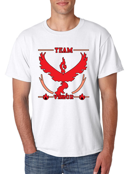 Men's T Shirt Team Valor Red Team Shirt