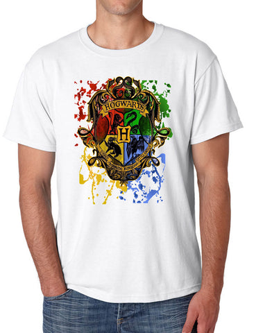 Men's T Shirt Hogwarts Splash Ugly Christmas Fans Gift Holiday Shirt