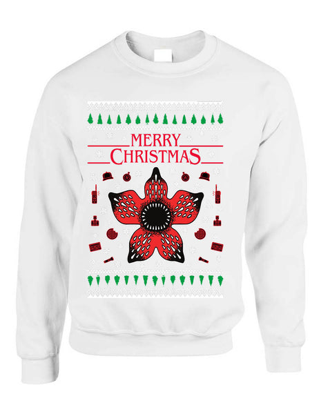 Stranger Monster Ugly Christmas Adult Sweatshirt