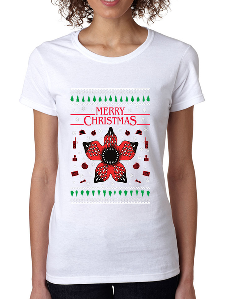 Stranger Monster Ugly Christmas Women's T Shirt