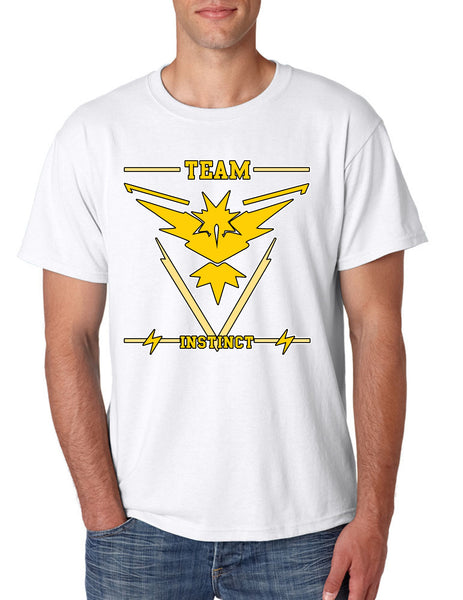 Men's T Shirt Team Instinct Yellow Team Shirt