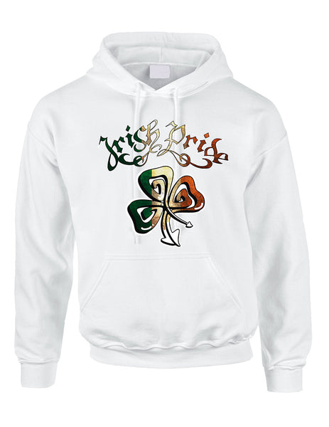 Adult Hoodie Irish Pride Shamrock St Patrick's Party Top