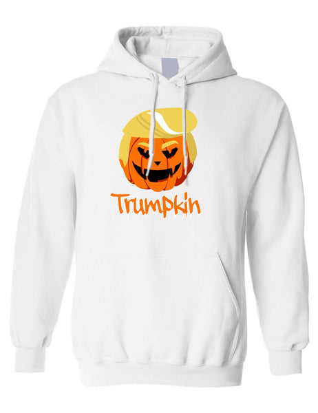 Adult Hoodie Trumpkin Trending Halloween Trump Funny Pumpkin Top