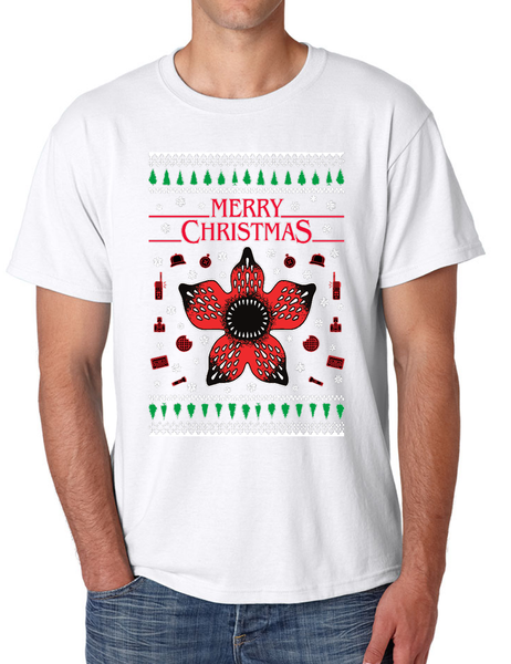 Stranger Monster Ugly Christmas Shirt Men's T Shirt